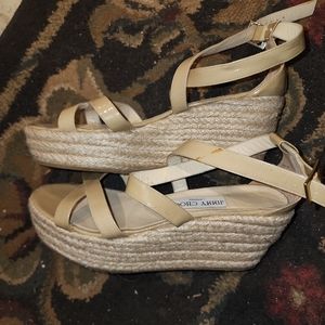 Jimmy Choo Espadrille wedge 8.5